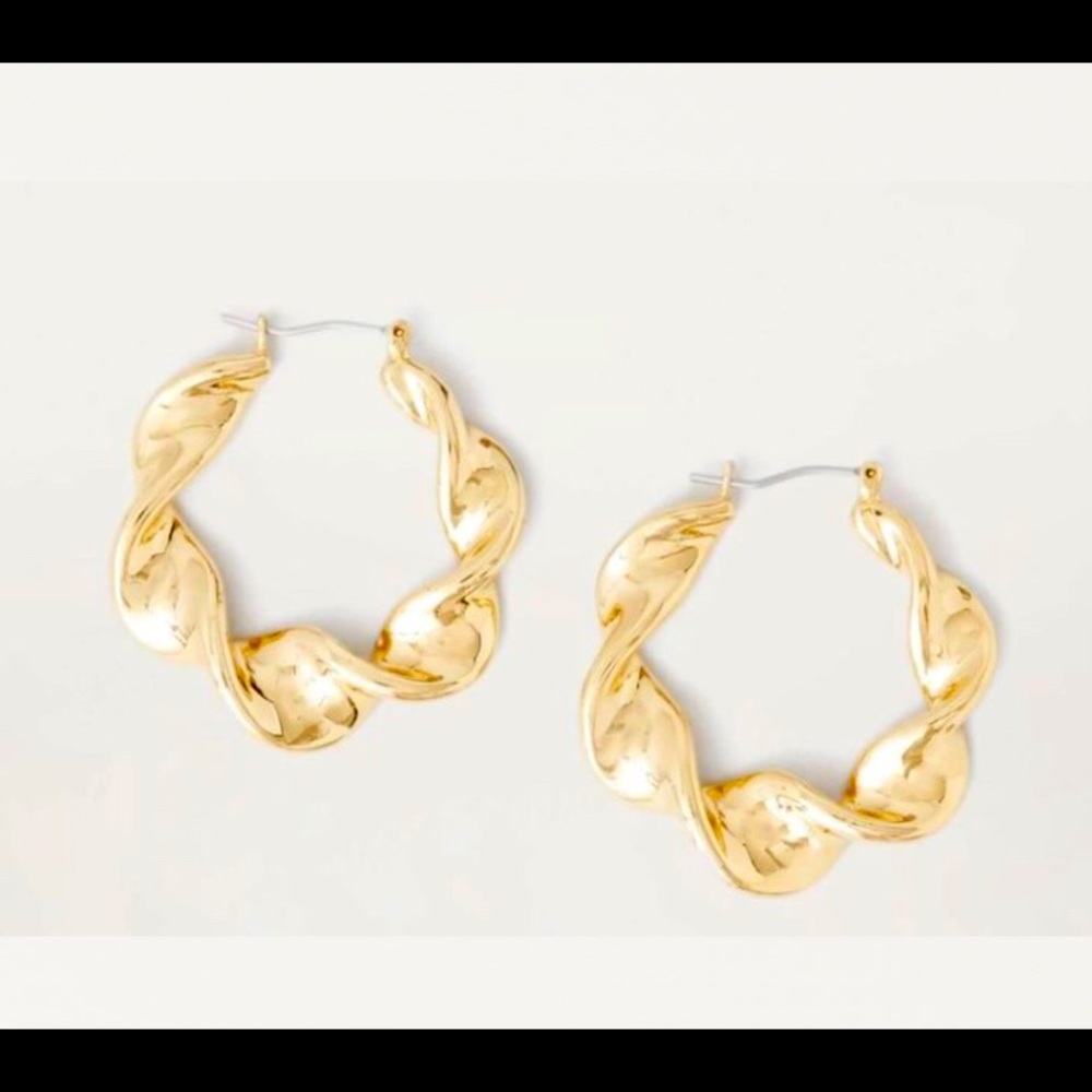 Twisted Midi Hoops